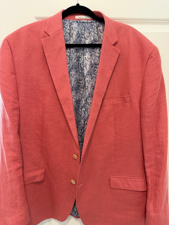 Lauren Ralph Lauren Coral Linen Sport Coat
